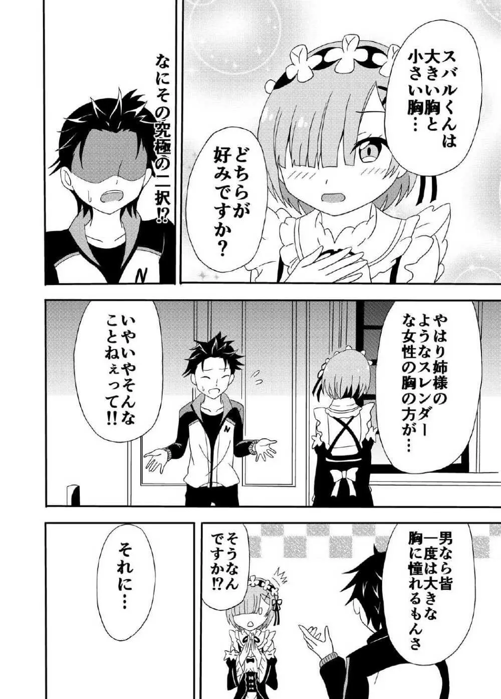 レムがスバルくんと・・・ Page.5