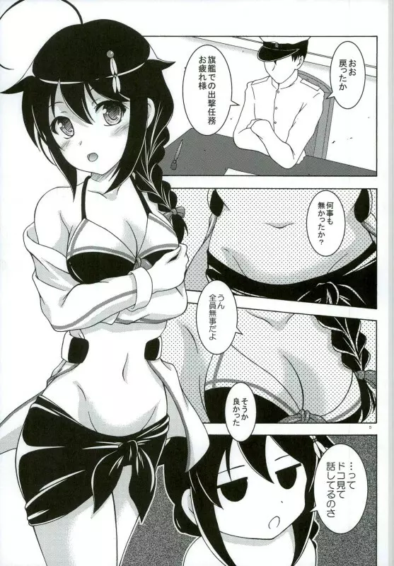 時雨と夜の執務室 Page.2