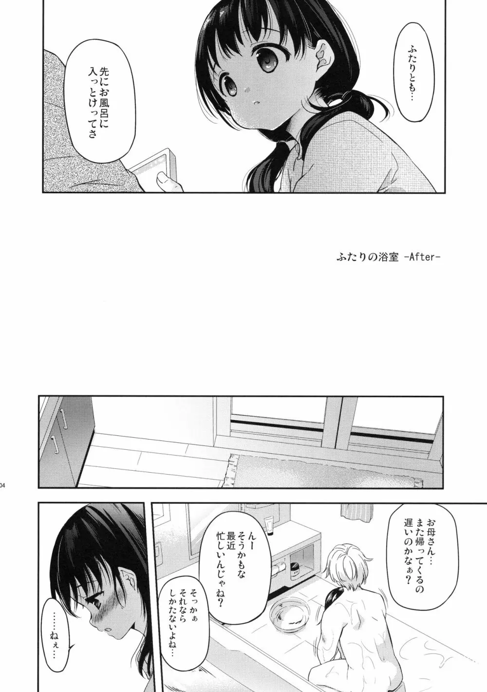 ふたりの浴室 -After- Page.3