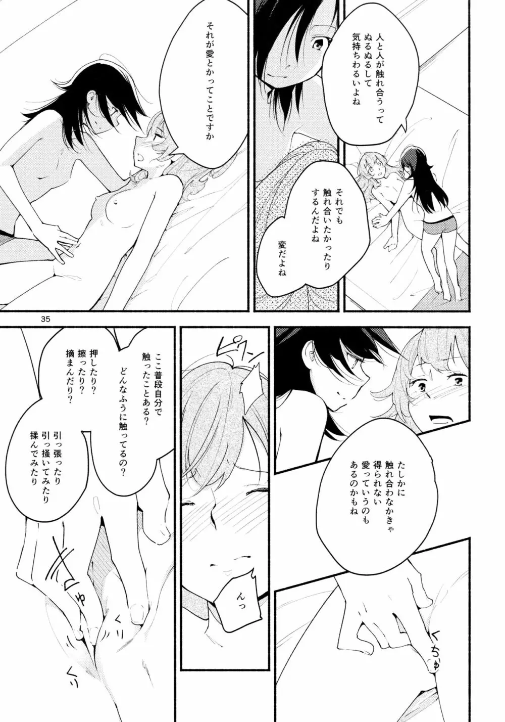 名前の無い果實 一 Page.35