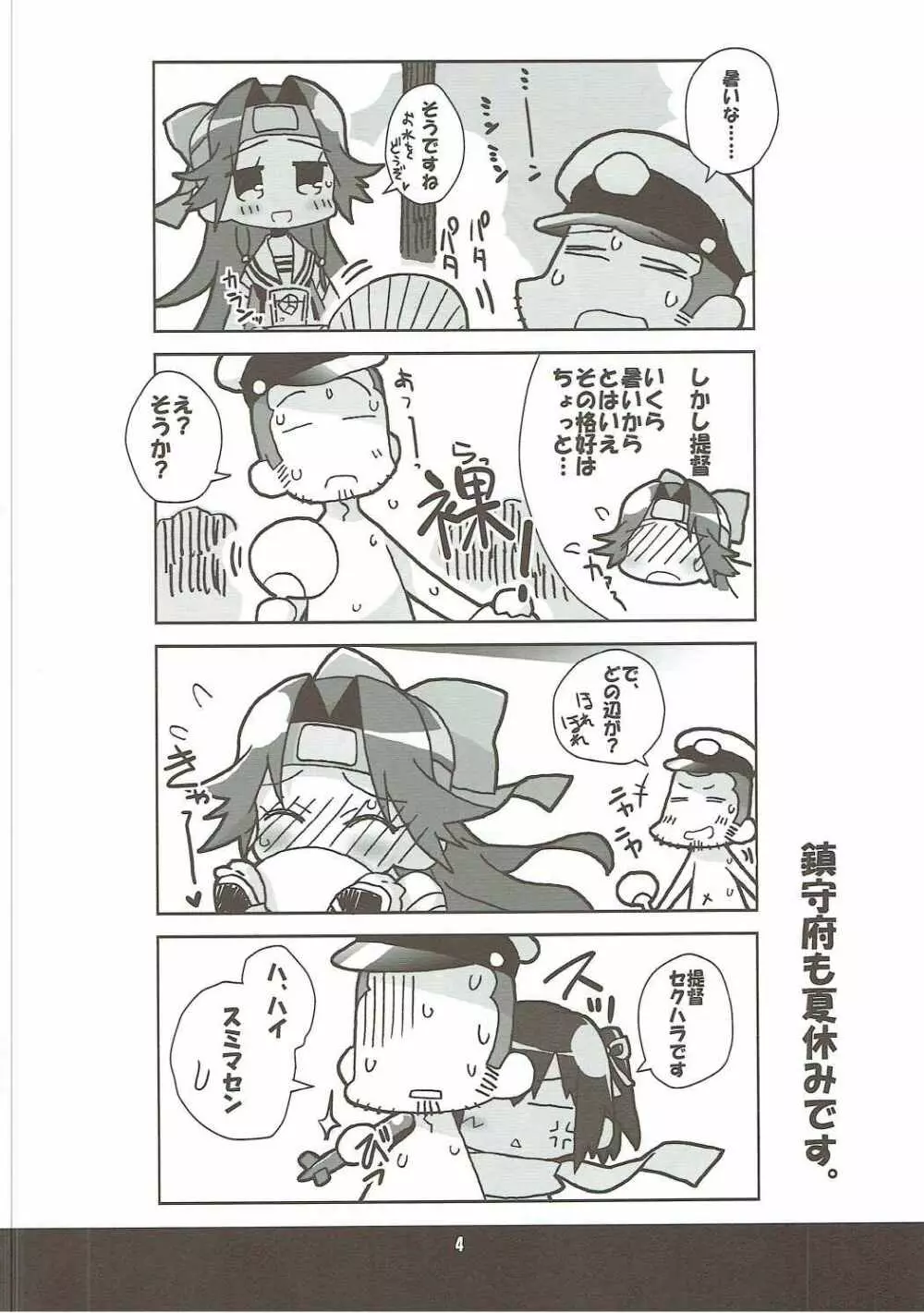 神通さんの夏休み in 鎮守府 Page.3