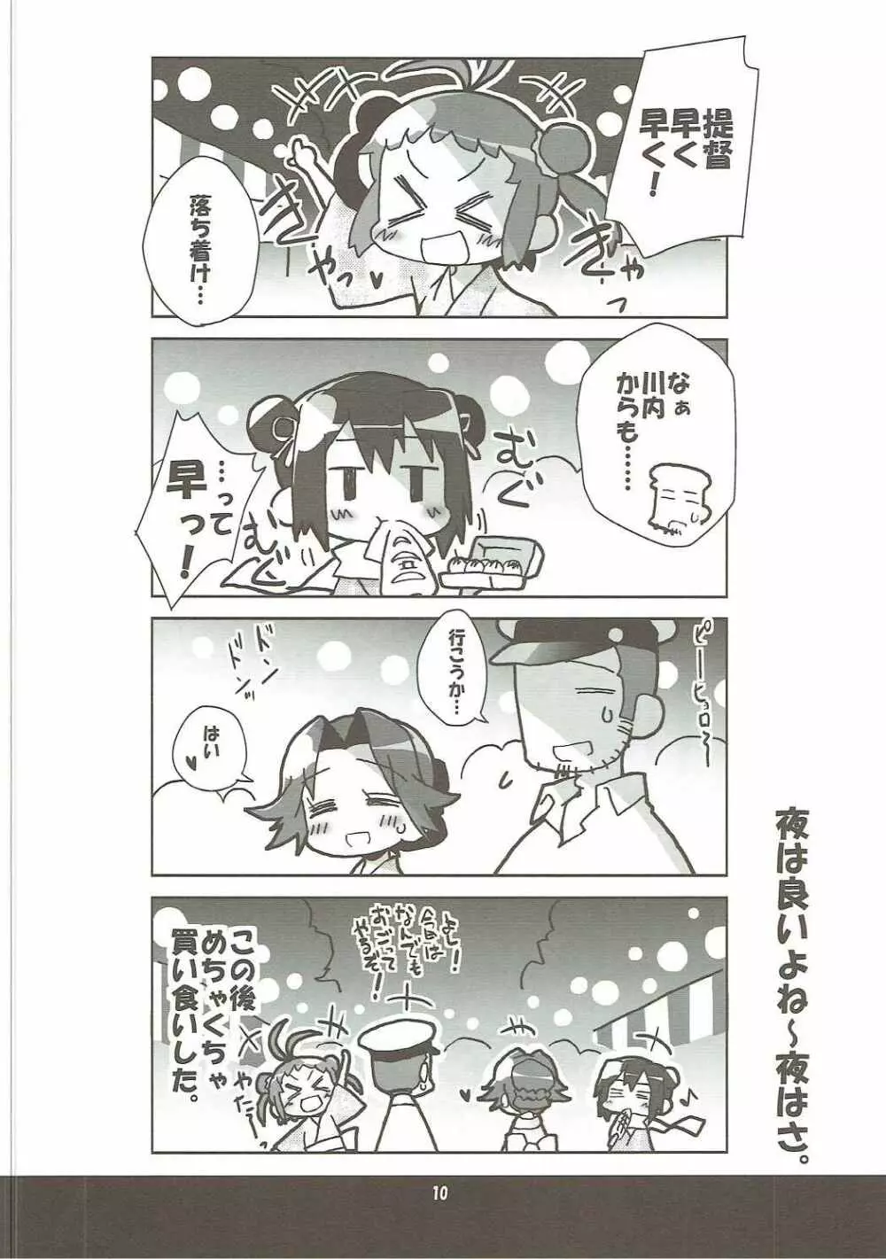 神通さんの夏休み in 鎮守府 Page.9