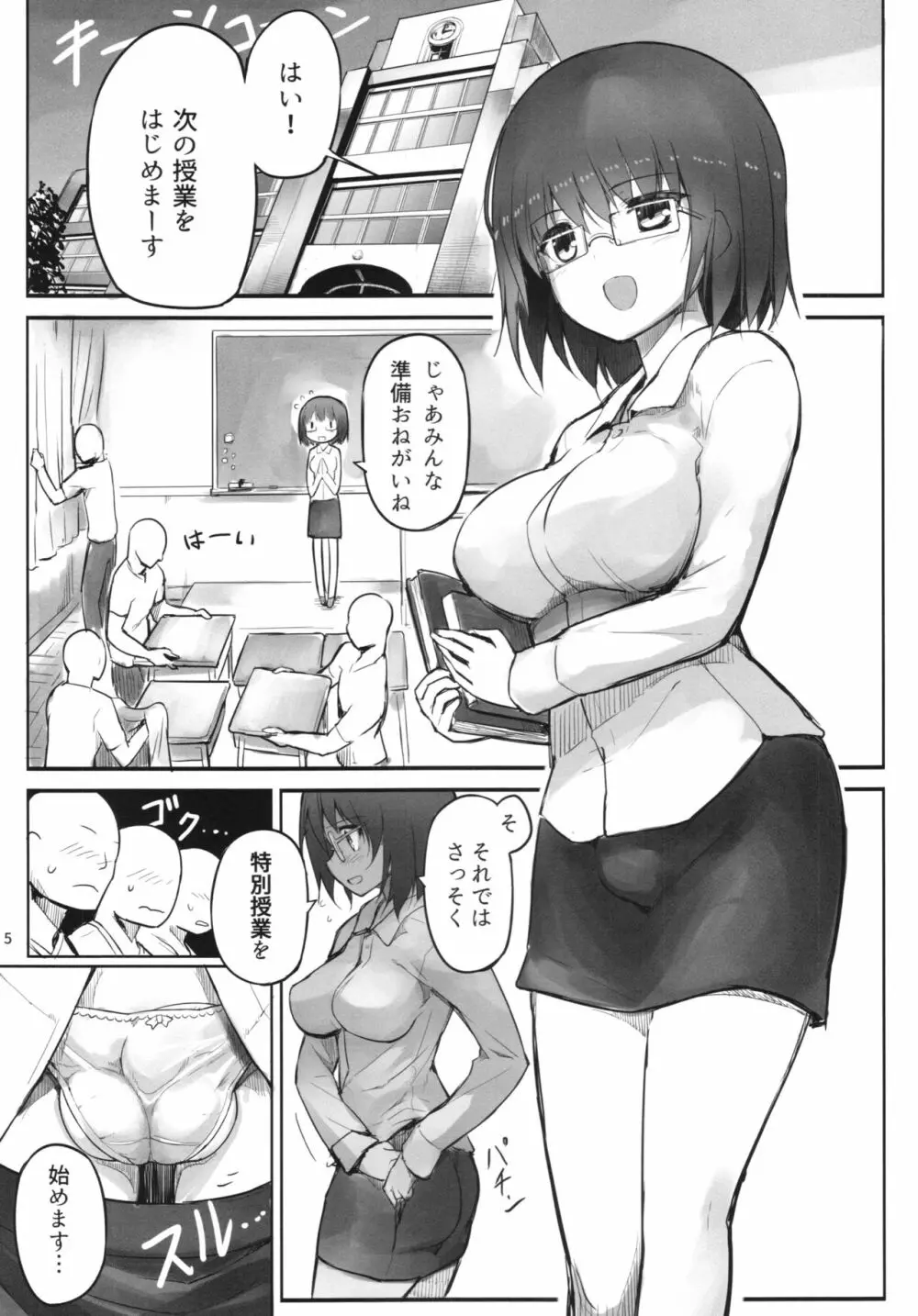Futanari Teacher Page.5