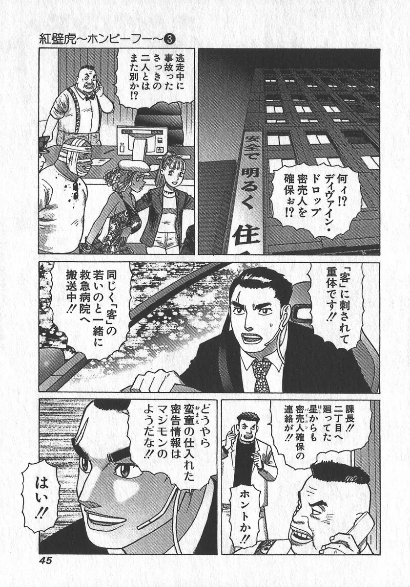 紅壁虎 ホンピーフー 第3巻 Page.48