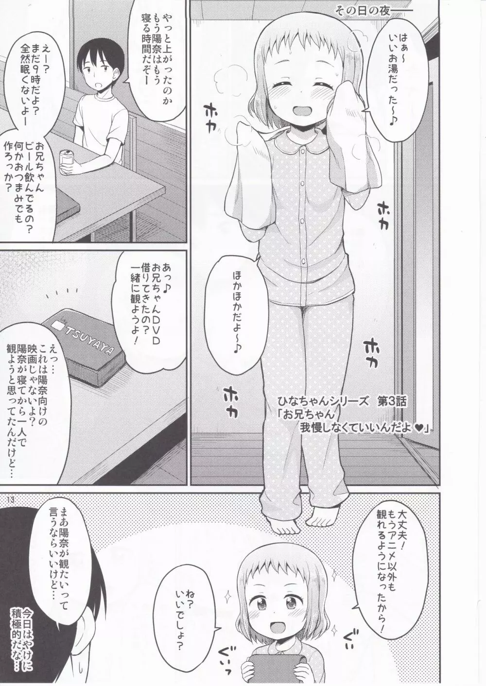 お兄ちゃん我慢しなくていいんだよ Page.12