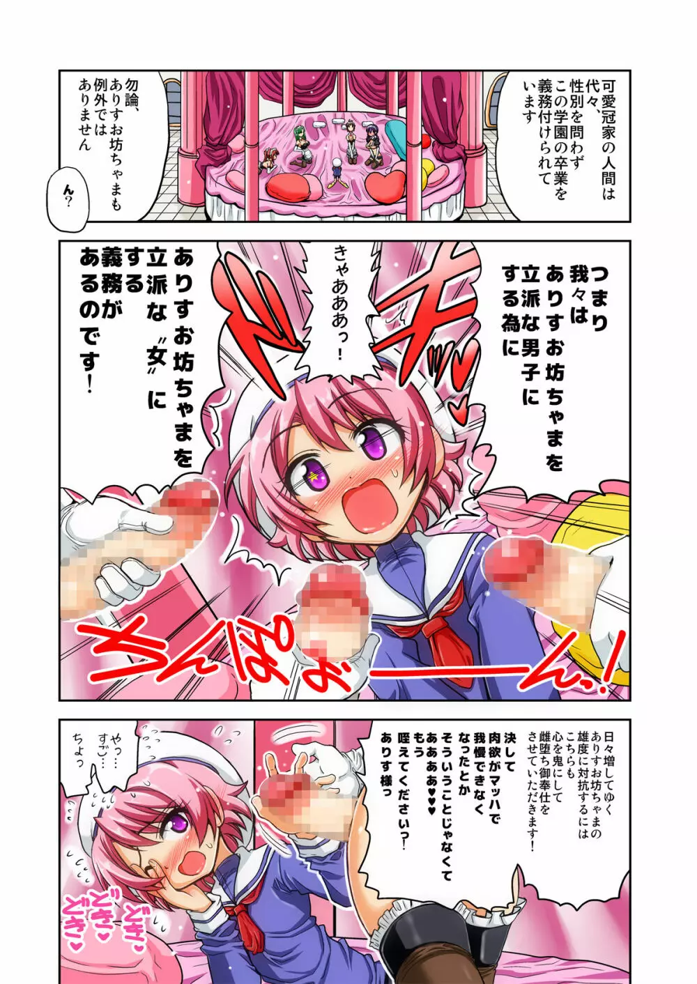 メス堕ちおぼっちゃま Page.6