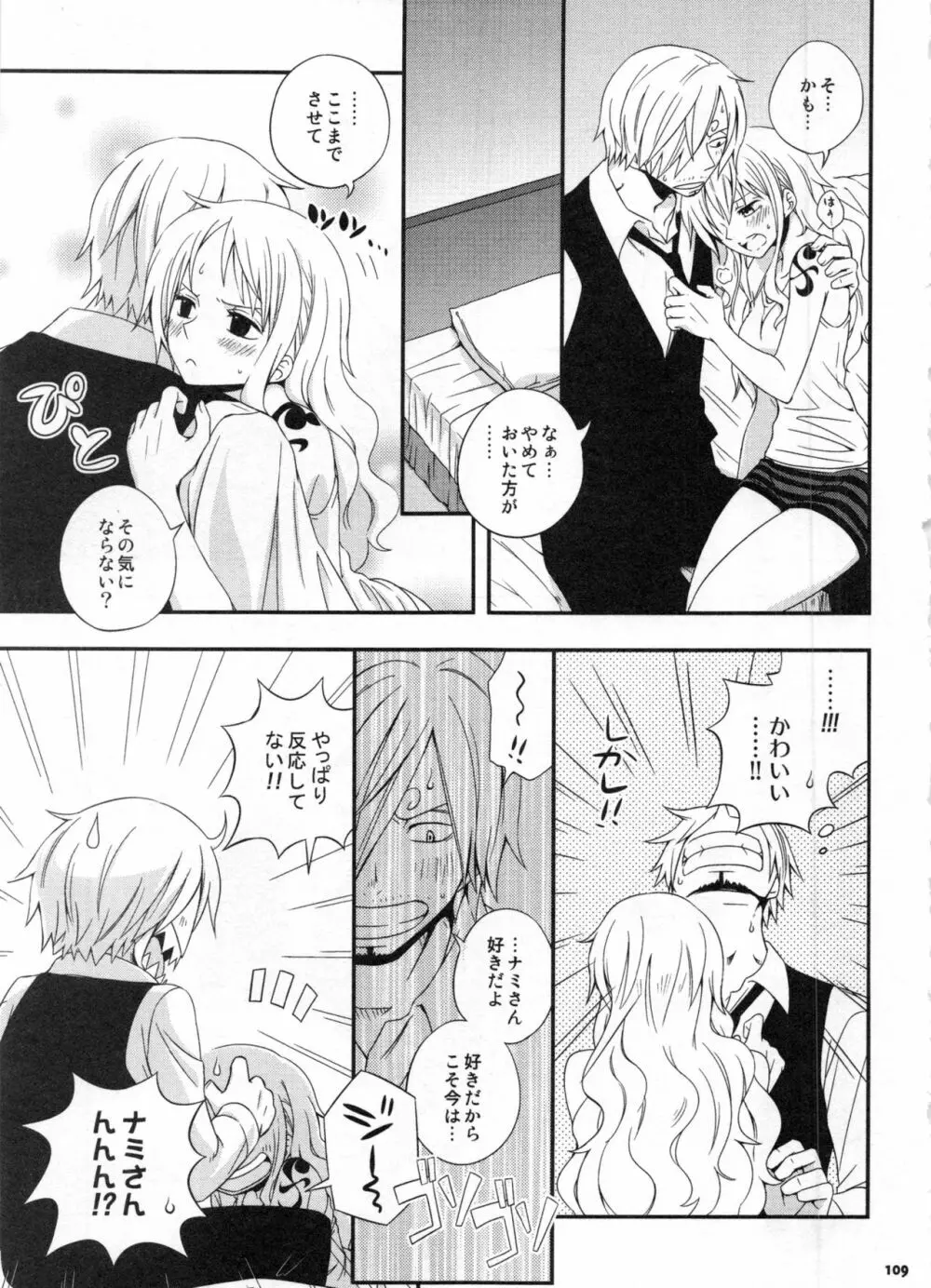 SweetNess 3 サンジ×ナミ再録集 Page.112