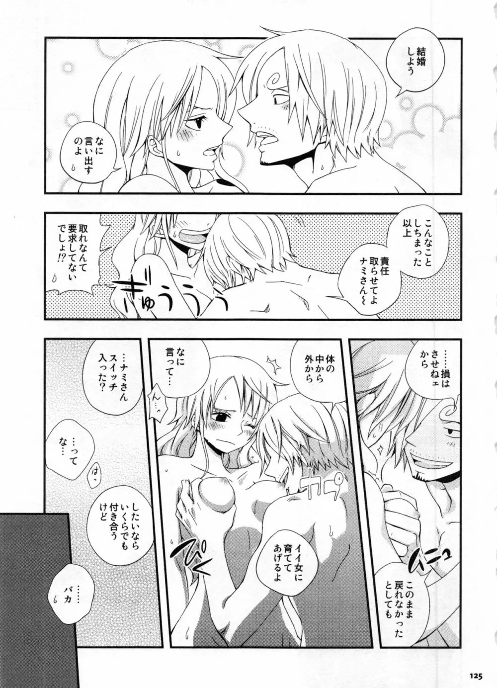 SweetNess 3 サンジ×ナミ再録集 Page.128