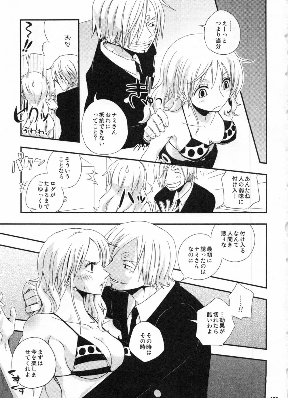 SweetNess 3 サンジ×ナミ再録集 Page.132