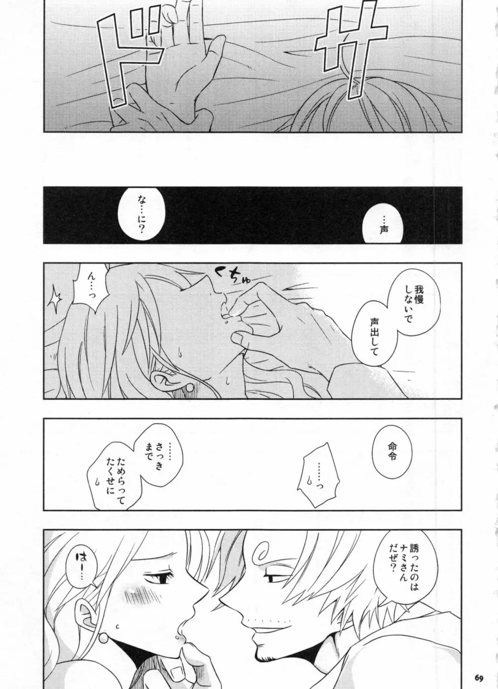 SweetNess 3 サンジ×ナミ再録集 Page.72