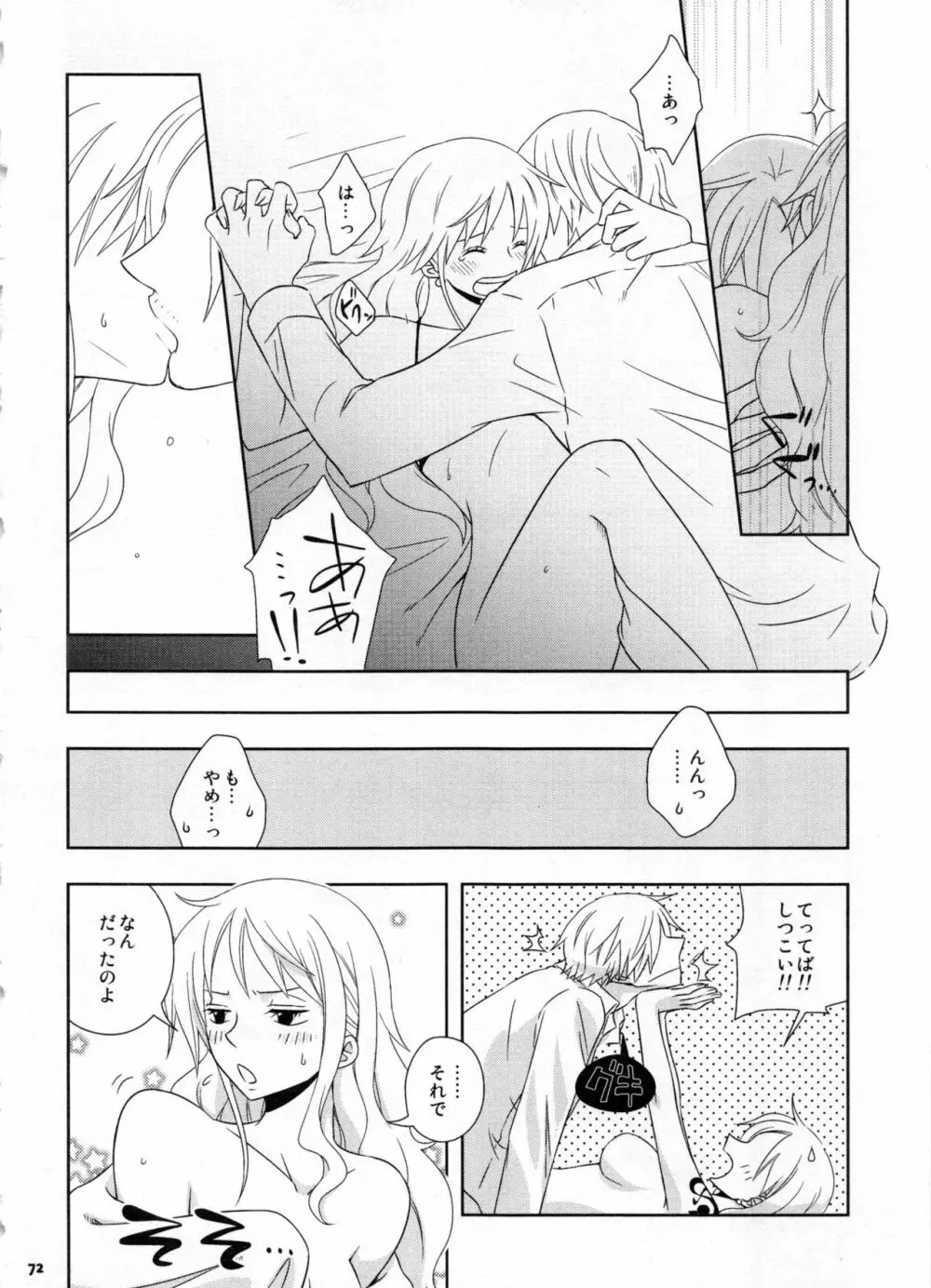 SweetNess 3 サンジ×ナミ再録集 Page.75