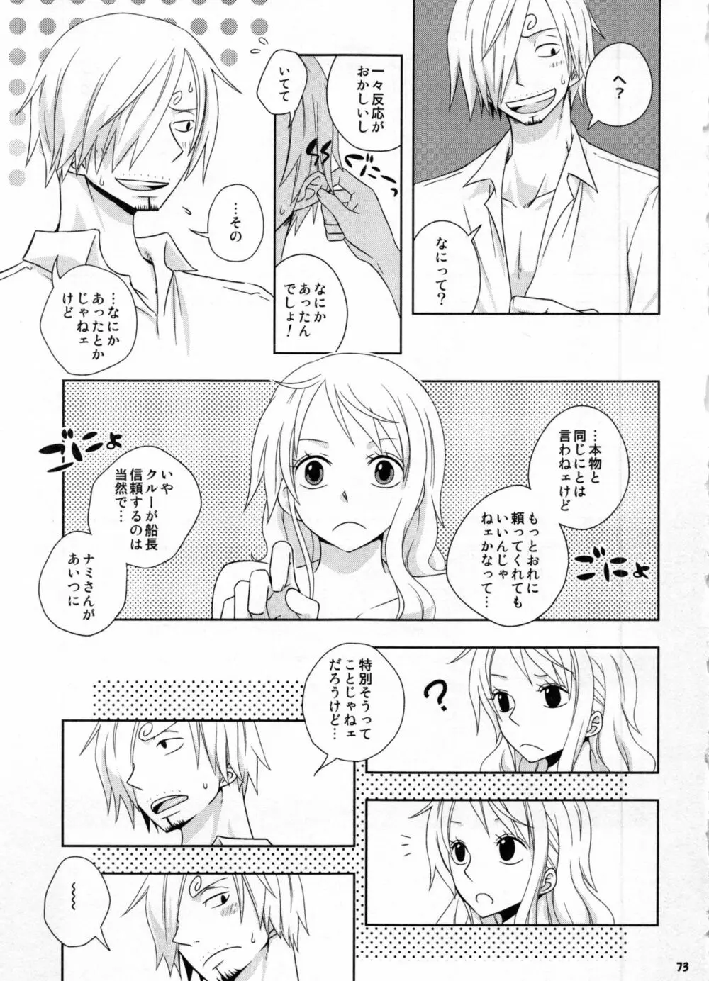 SweetNess 3 サンジ×ナミ再録集 Page.76