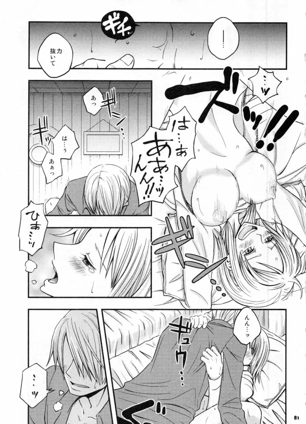 SweetNess 3 サンジ×ナミ再録集 Page.84