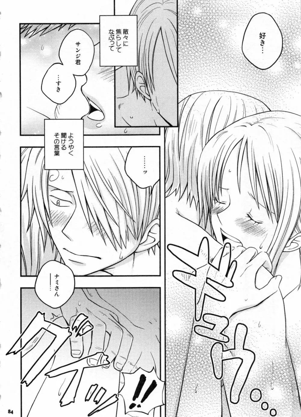 SweetNess 3 サンジ×ナミ再録集 Page.87