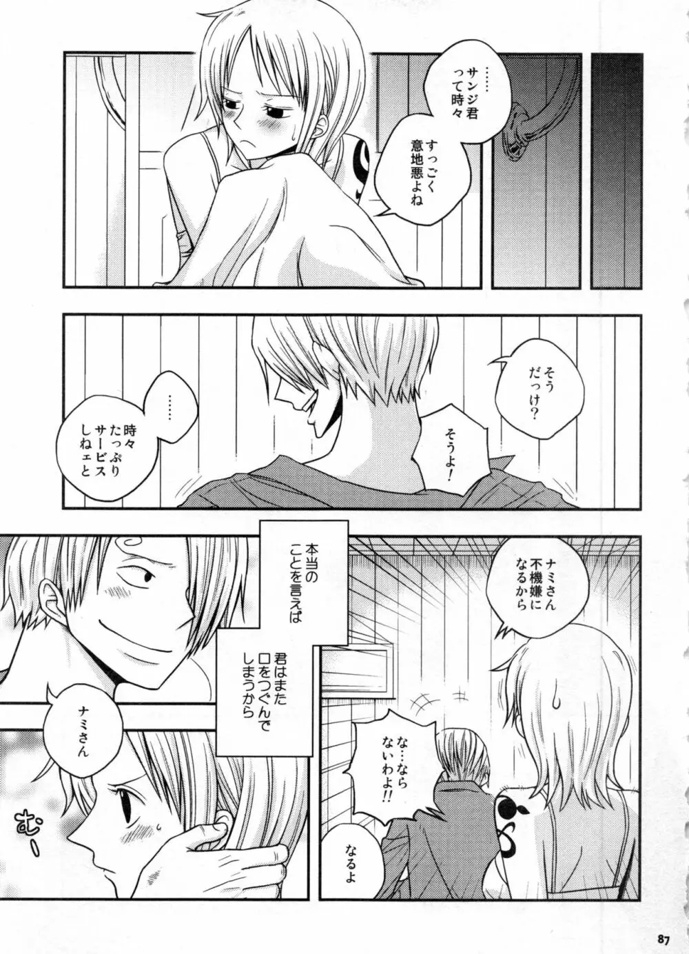 SweetNess 3 サンジ×ナミ再録集 Page.90