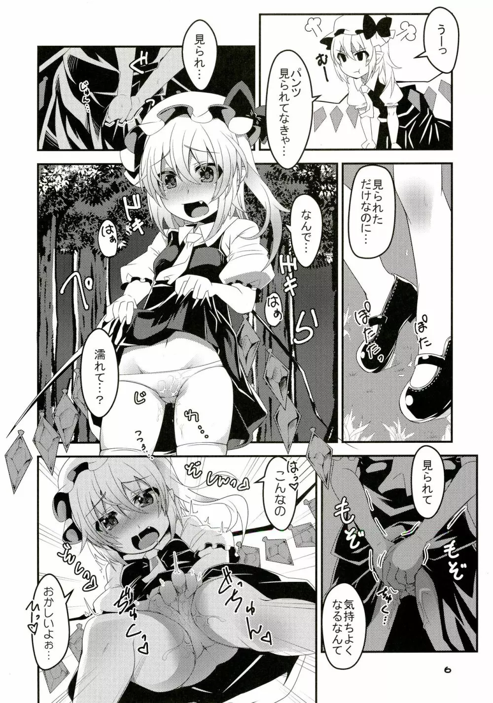 裸で飛んじゃうフランちゃん Page.6