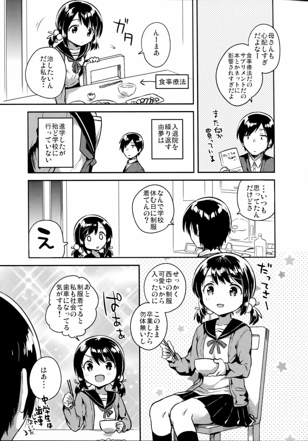 妹は虚弱体質 Page.6