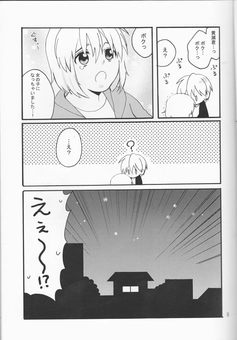 オレの黒子っちが、女の子になっちゃったッス！ Page.5