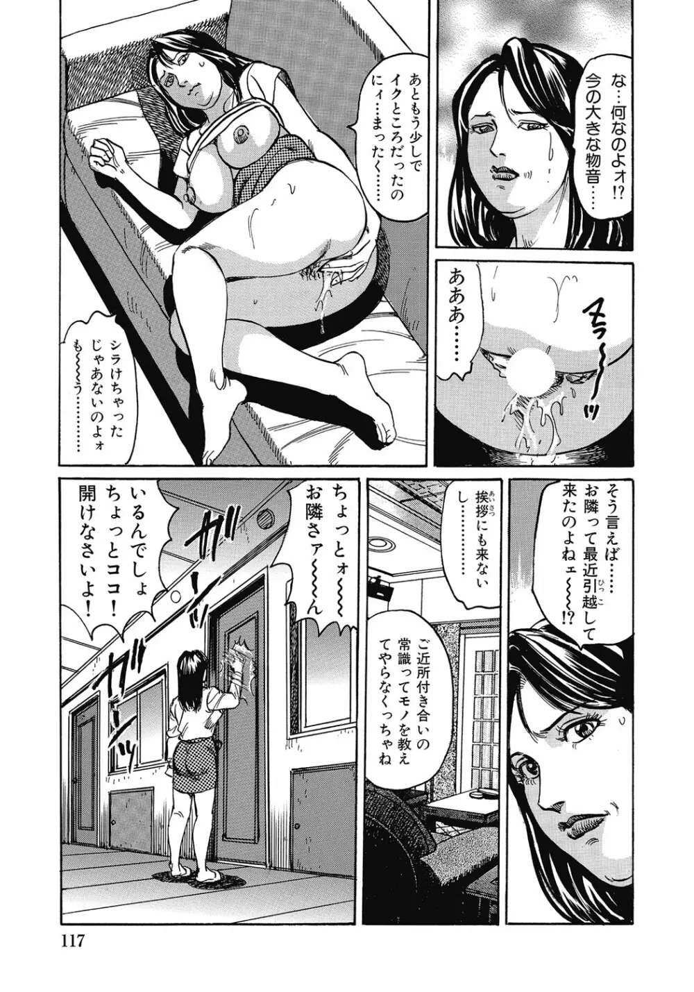 欲求不満の人妻不倫日記 Page.116