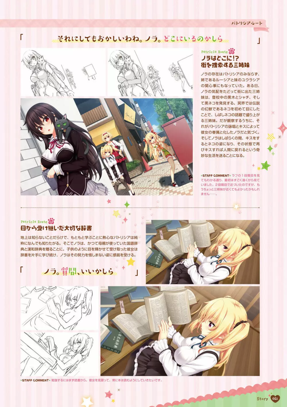 [HARUKAZE] ノラと皇女と野良猫ハート -Nora, Princess, and Stray Cat.- ビジュアルファンブック [DL版] Page.21