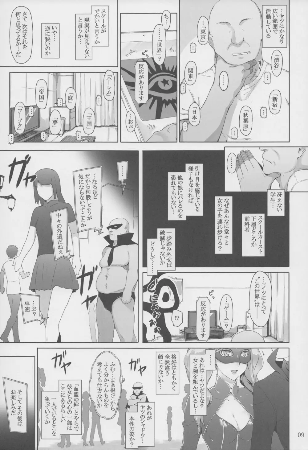 心の怪盗ノ女性事情 Page.8