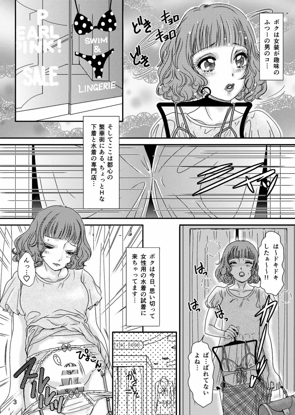 BEHAVIOUR+Vol.3 ~女装して水着の…とかって本~ Page.3