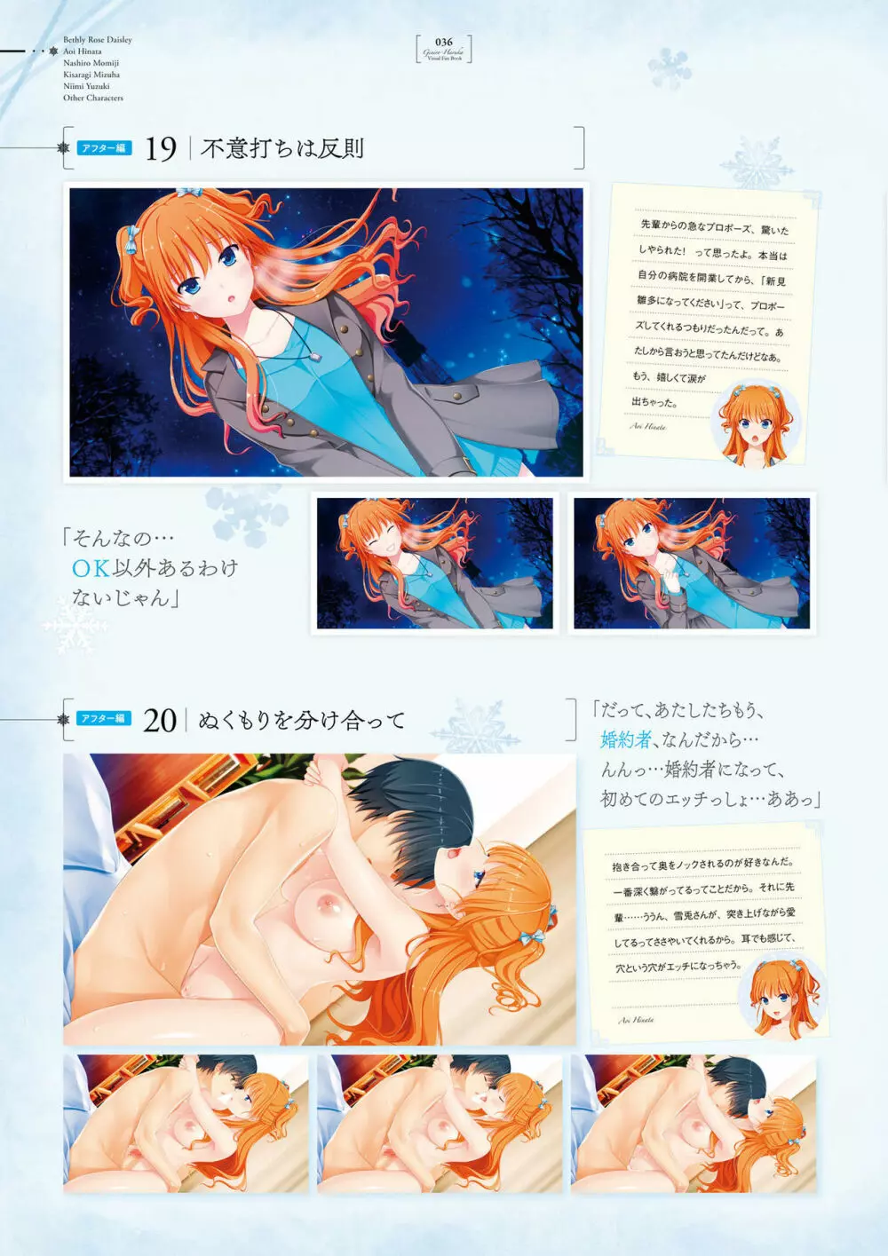 銀色、遥か ビジュアルファンブック Page.36