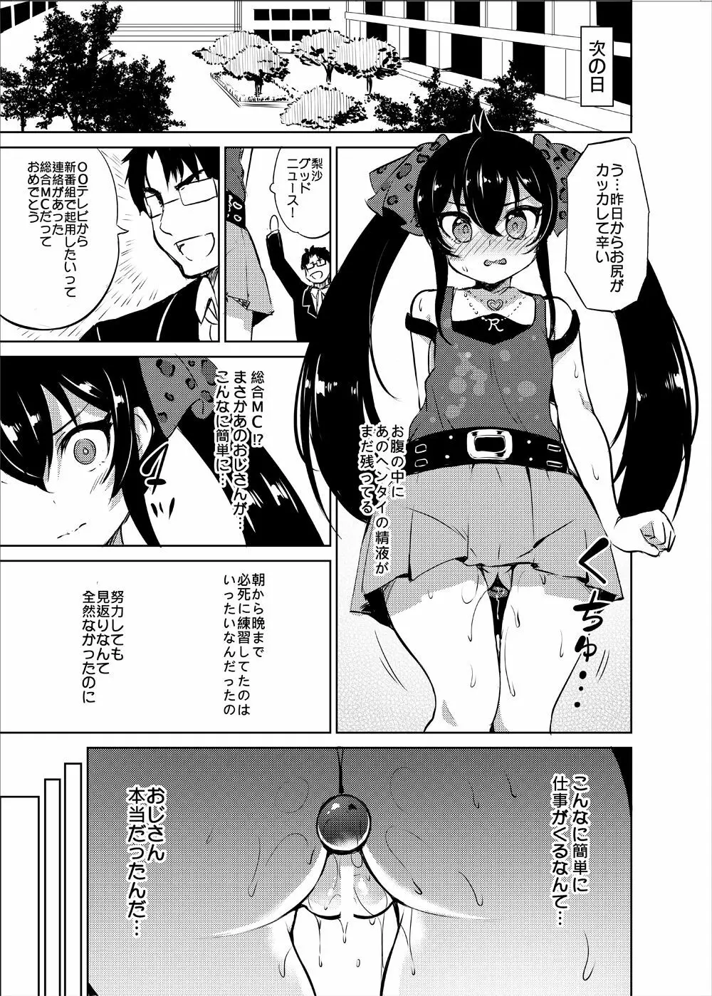 枕営業アイドル的場梨沙 Page.14