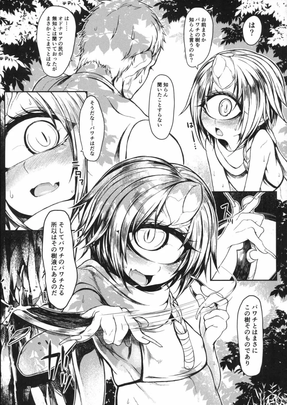 またたかぬ明眸と蜜 Page.6