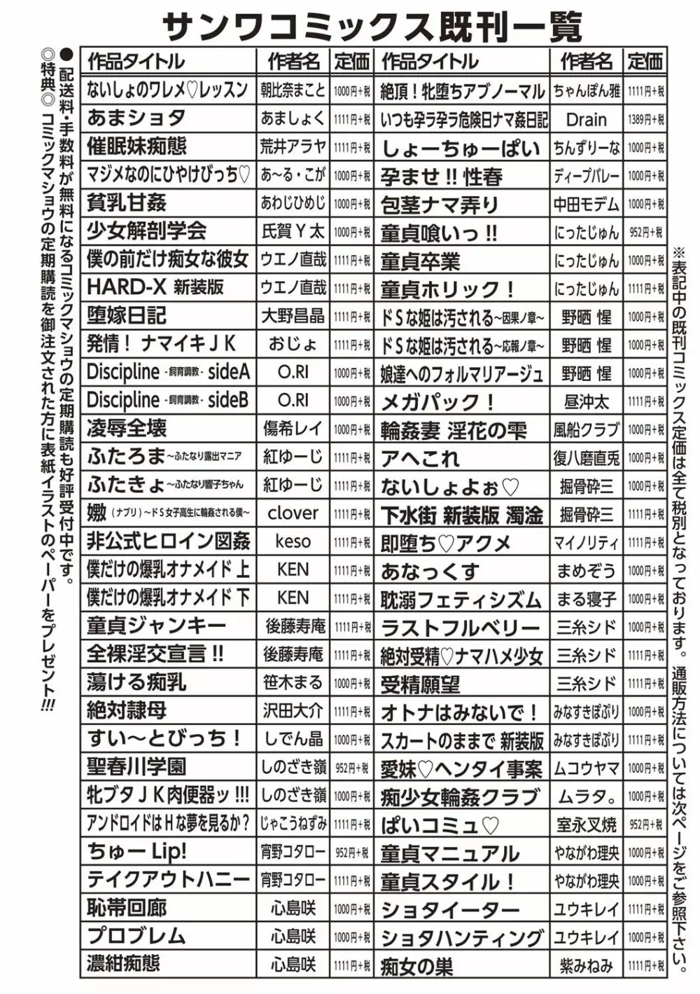 メス陰核・フル勃起 Page.211