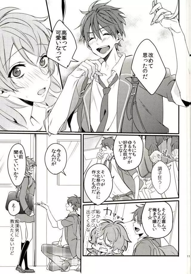 憂鬱少女と痴漢男 Page.8