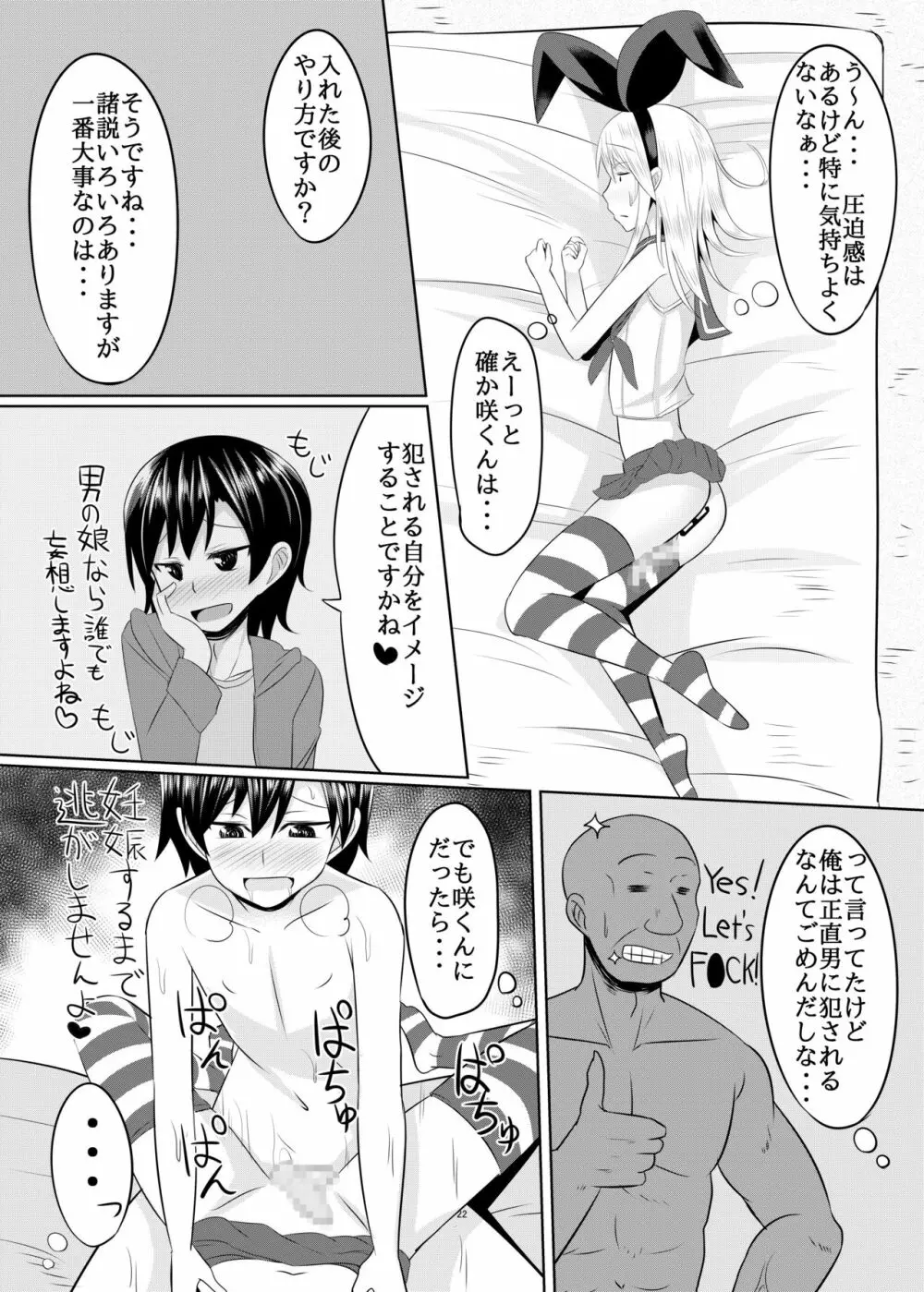 性欲の凄い男の娘と付き合うことになった結果w Page.21