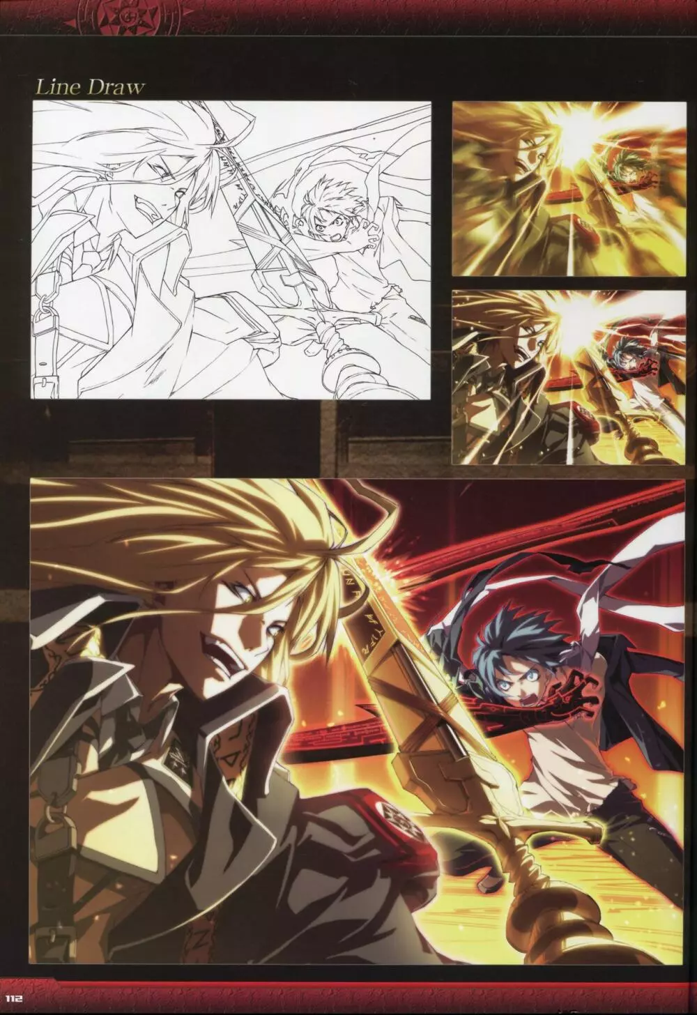 Dies irae Visual Fanbook - Black Book Page.114