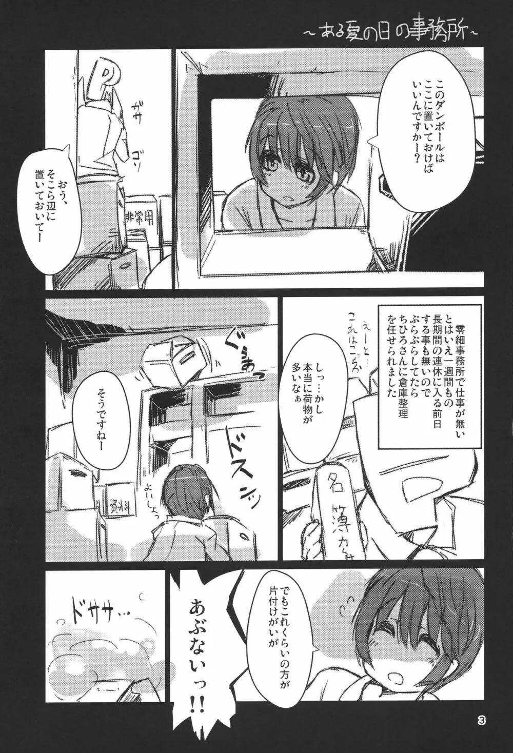 蒸し暑い日々 Page.2