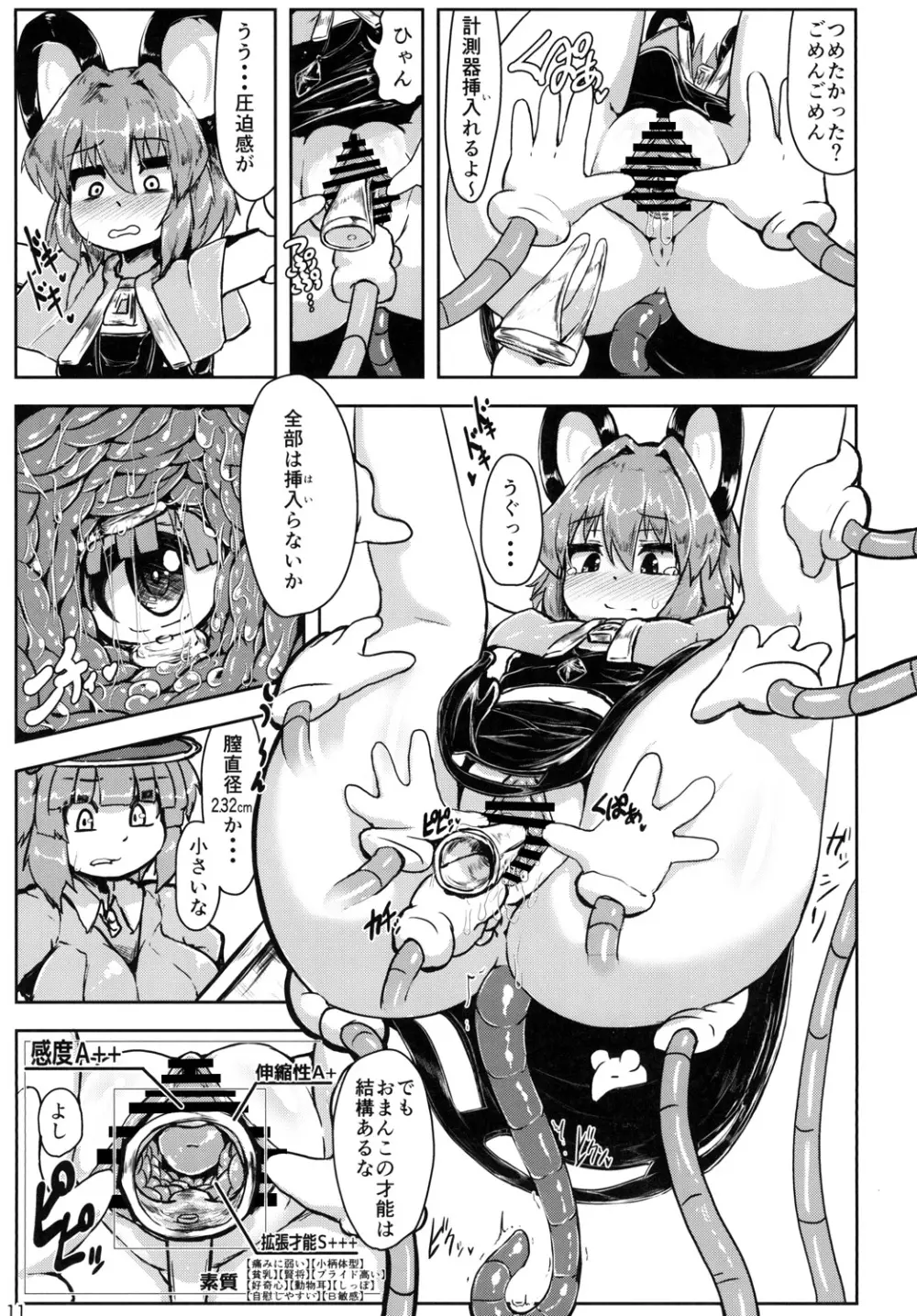 ナズーリンがごしゅじんの為に秘密の特訓をする話 Page.10