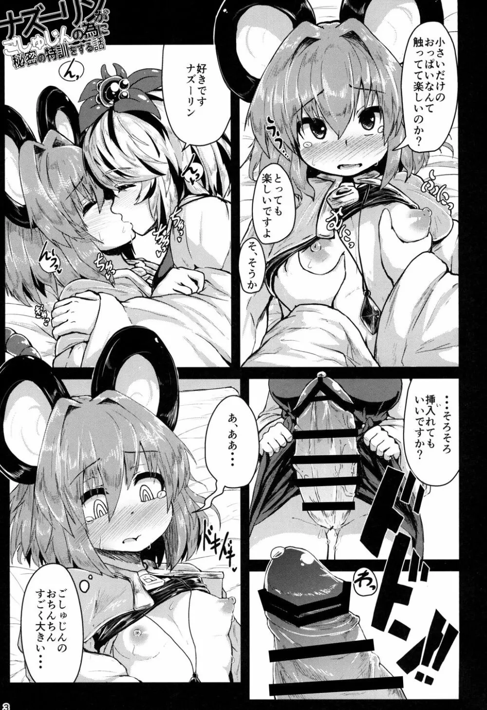 ナズーリンがごしゅじんの為に秘密の特訓をする話 Page.2