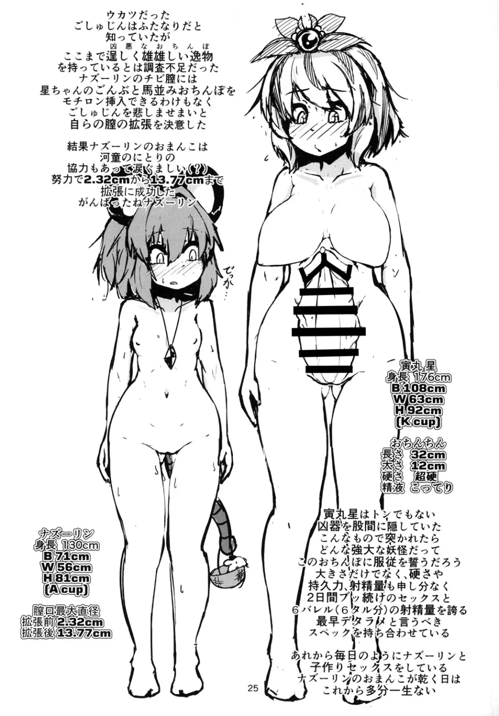 ナズーリンがごしゅじんの為に秘密の特訓をする話 Page.24