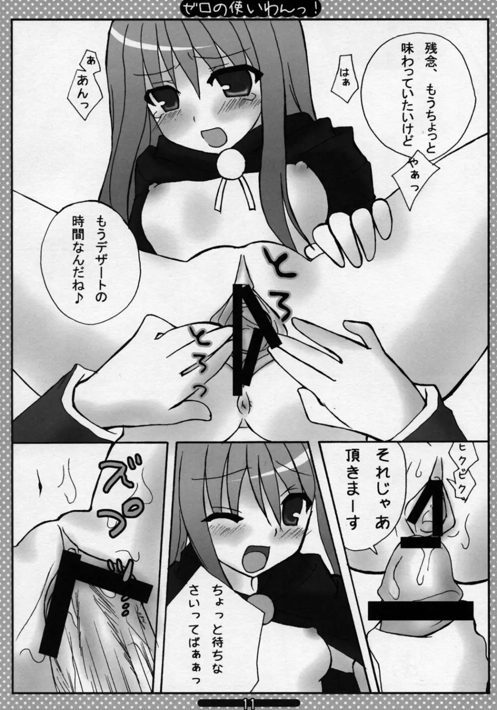 ゼロの使いわんっ Page.10