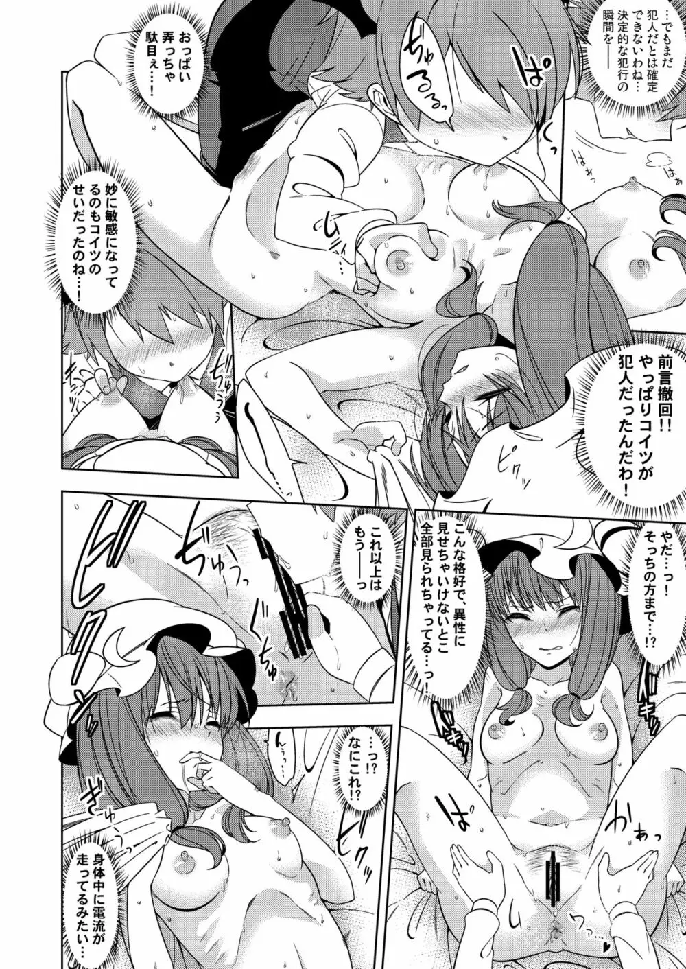 お身体に触りますよパチュリー様 Page.19