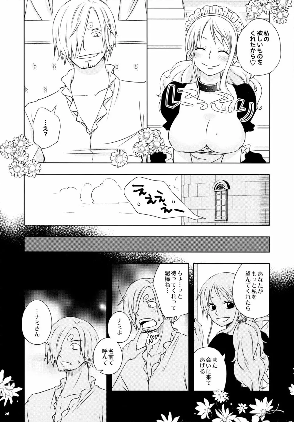 燻り王子と泥棒メイド Page.26