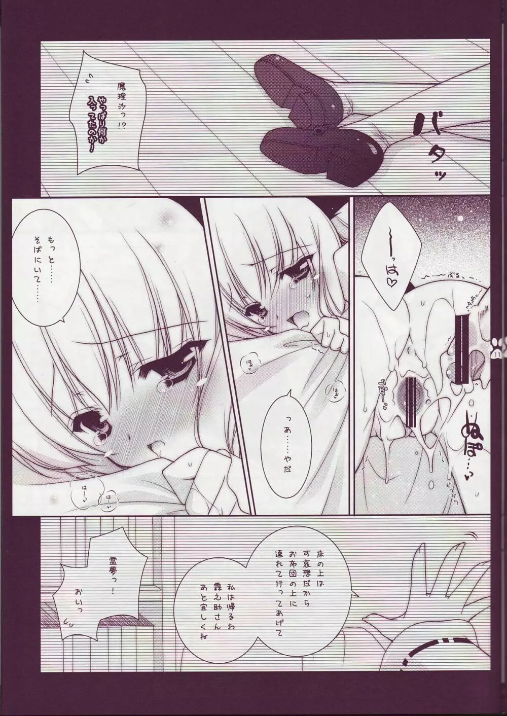 東方乙女 とうほうおとめまりさ Page.10