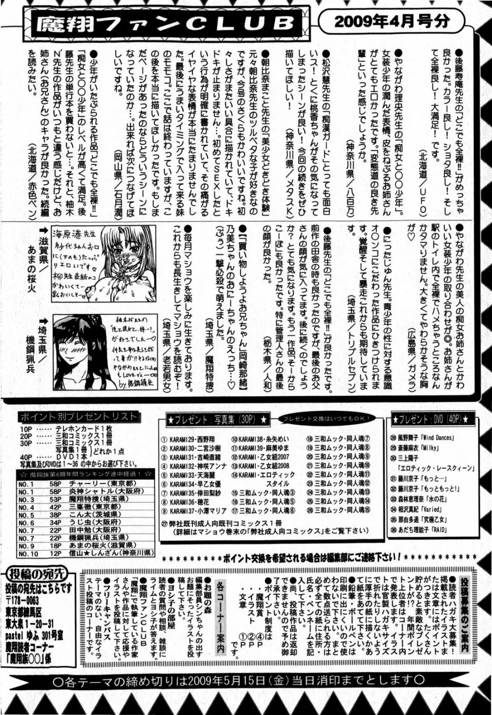 コミック・マショウ 2009年6月号 Page.256