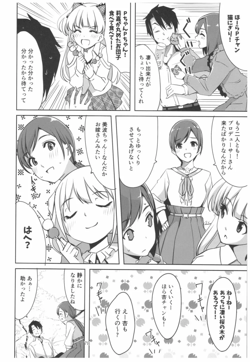 忘れちゃダメですプロデューサーさん Page.79