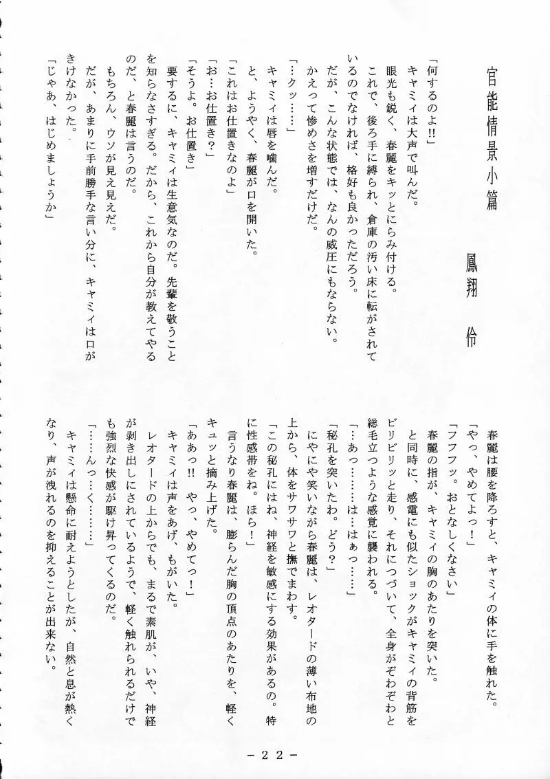 キャミィ少佐官能写真集 Page.21