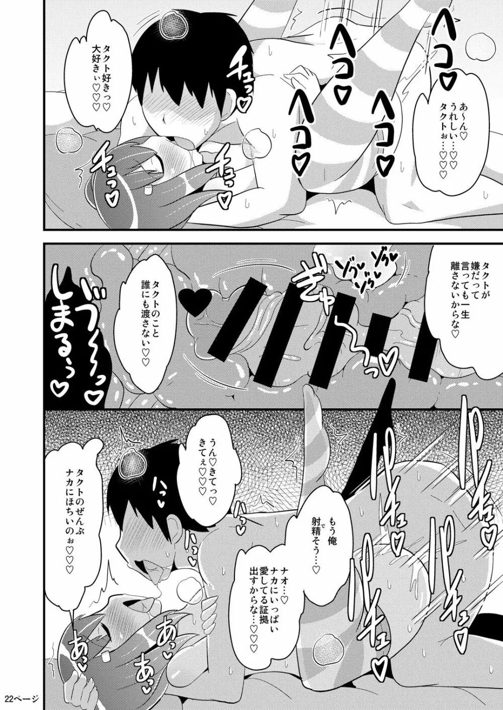 無知ホモ親友 Page.21