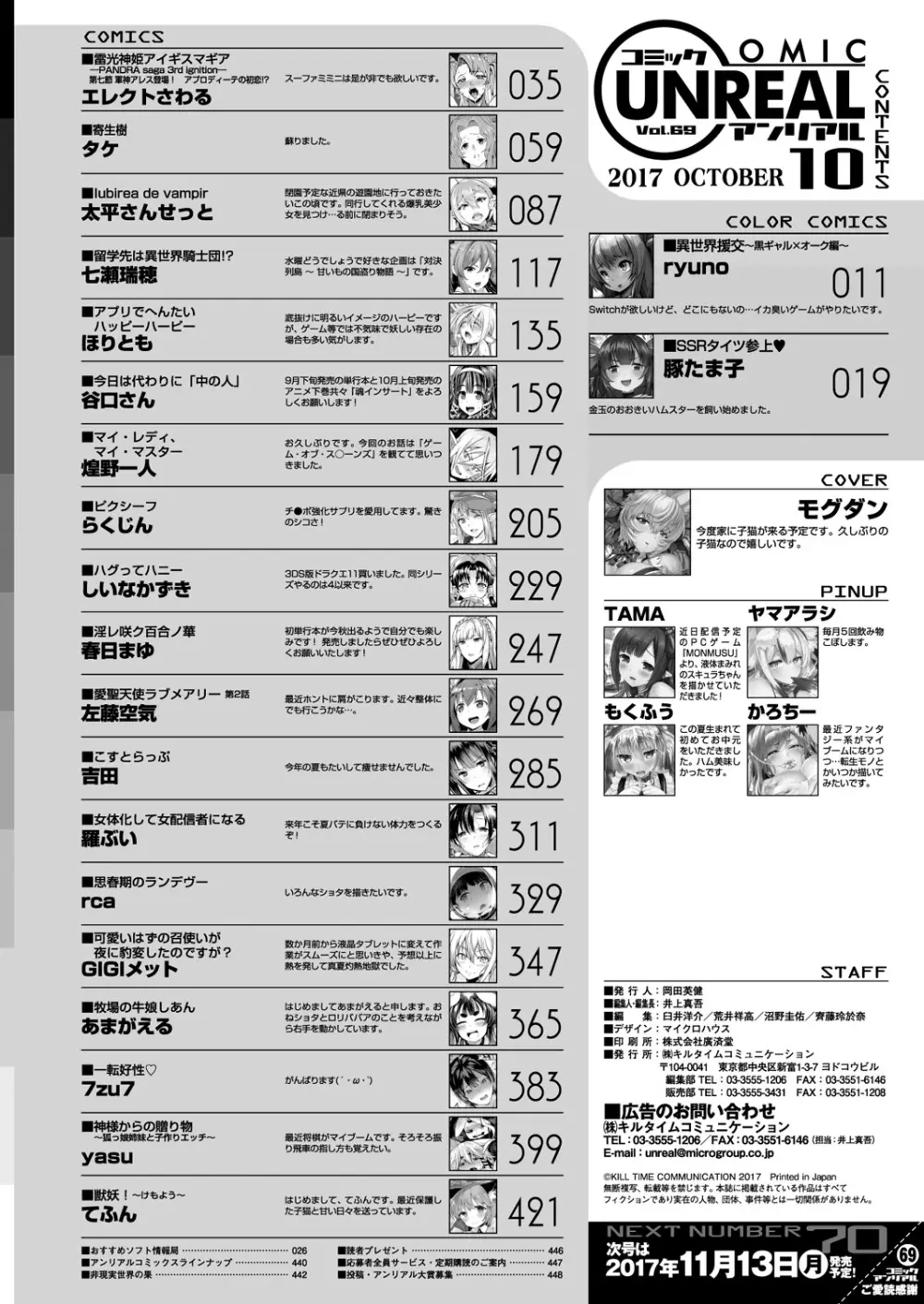 コミックアンリアル 2017年10月号 Vol.69 Page.441