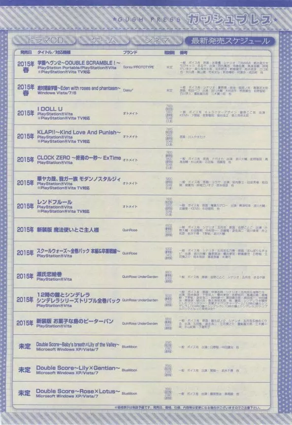 ガッシュ 2015年02月号 Page.322