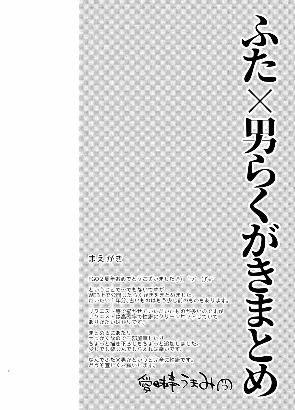 ふた×男らくがきまとめ1 Fate編 Page.4