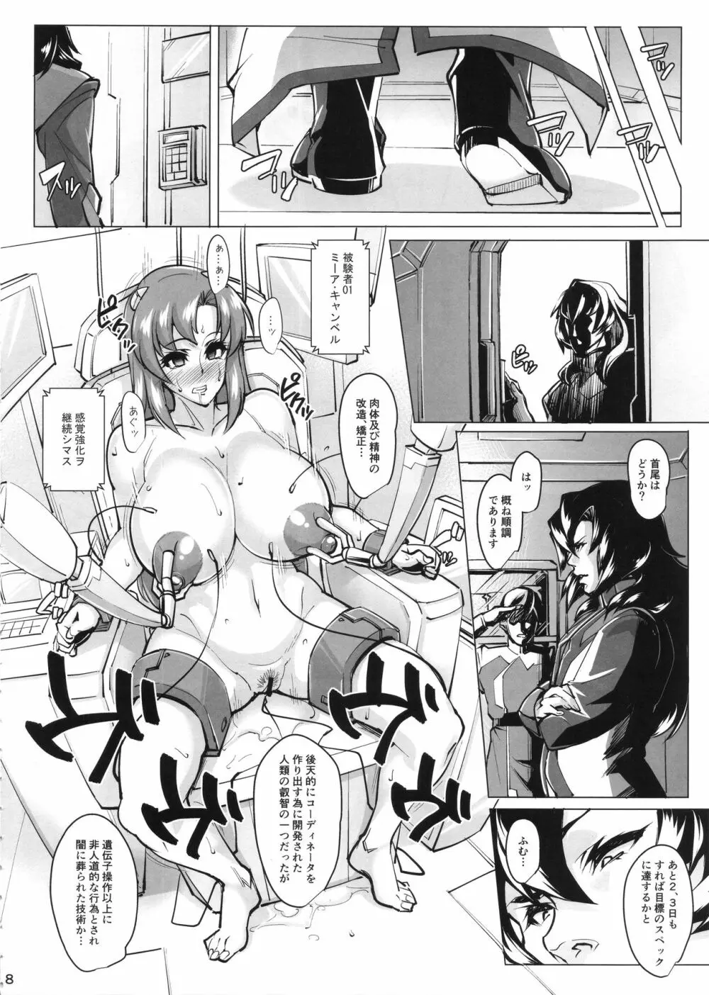 (COMIC1☆11) [ピーナッツランド (オタクミン)] ラクス･クライン(偽)改造計画 (機動戦士ガンダムSEED DESTINY) Page.7