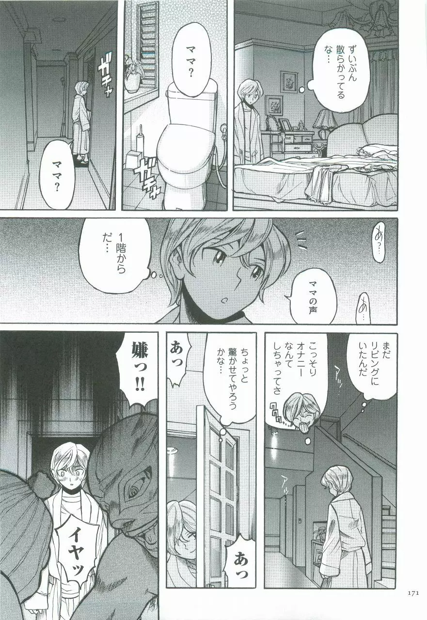 ニンフォママン 母子相姦ーママの子宮は僕のモノ Page.174